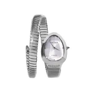 :매장정품: GEIGER GE1265WS 여성 컷팅 글라스 스네이크 메탈시계 199122 911RB