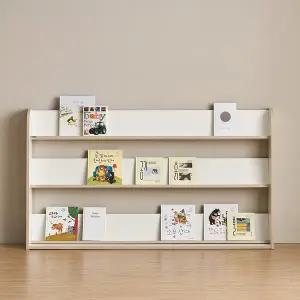 [리센트]리트리 키즈 3단 전면전용책장 1600 아기 유아 어린이