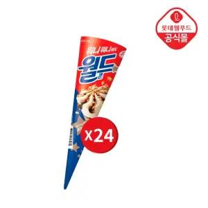 [롯데] 월드콘 바닐라 초코 쿠앤크 24개 세트 3종 택1