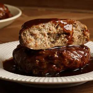 [육해공] 수제 함박스테이크 230g(특제소스포함) x 3팩