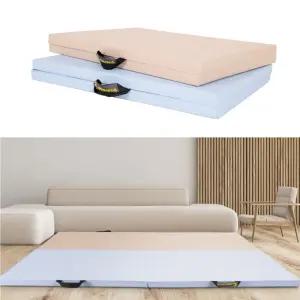 iw 홈트레이닝 접이식 매트 운동 요가 거실 차박 차박매트 운동매트 휴대용매트