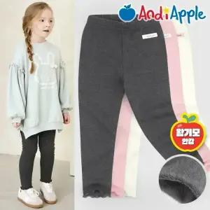 [앤디애플] NEW큐트물결밍크기모레깅스