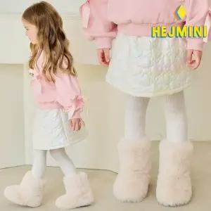 [헤이미니] 핑크빔홀로그램패딩스커트