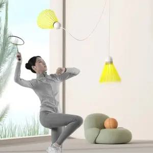 실내 돌아오는 배드민턴 서브연습 부메랑 셔틀콕 3p