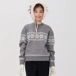 [오션스카이] 여아 노르딕 패턴 스웨터-EFJG5272D0B