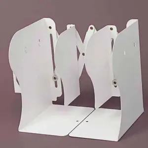 사무실 철제책꽂이 길이조절책꽂이선반 책상위 책상용 길이조절책꽂이선반 칸막이 책상용 책상위