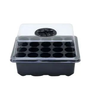 그로잉 스펀지용 20구 트레이/모종판/받침대/모종틀/꽃씨앗/다육/다육이/모종/받침판/상자/모종용/모종육