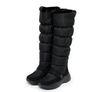 [와이드앵글](마산점) 골프 스윙 패딩부츠 겨울 골프신발 여성 텐더 (Black) WWU25F04