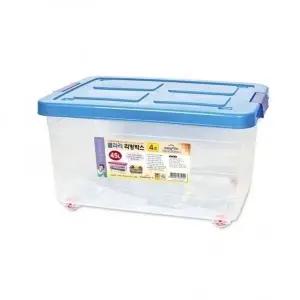 고품질 다용도 매직크린 정리함 수납함 박스 45L 리빙박스 4 (WD952B4)