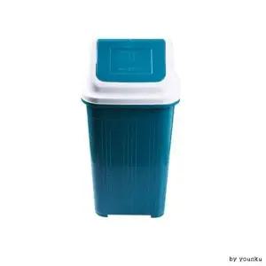 고품질 대일포인트 뚜껑휴지통 p 사각휴지통 스윙휴지통 7호 (WD952C1)