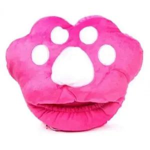 고품질 손난로 곰발바닥 발열쿠션 USB 발난로 핑크 보온 (WD952C8)