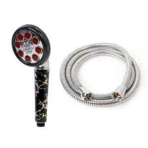 고품질 절수형 캠핑용 쿨 고급메탈호스세트 교체 목욕탕 샤워 (WD95180)