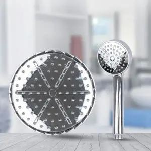 고품질 샤워헤드 실버 세트 수전 해바라기 헤드 원형 욕실 (WD951D1)