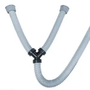 업소용 배수호스 씽크대 싱크대 긴배관 Y자형 식당