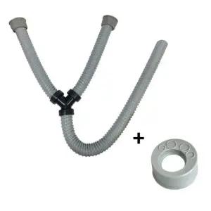 악취방지캡 배수구호스 Y자형 싱크대 배수호스