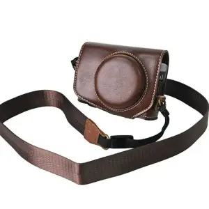 소니 RX100 M5 케이스 다크브라운 RX100M5 속사케이스