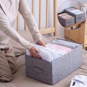 고품질 정리 장난감 리빙박스 패브릭 옷정리 의류 수납박스 (WD958B0)