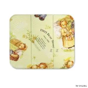 고품질 목욕 방석 캠핑 다용도 휴대용 베어스토리 H 미니매트 (WD9591C)