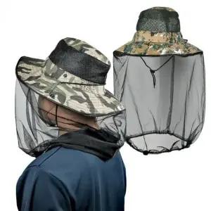 고품질 낚시 벌초 해충 kimspp 캠핑 방충 햇빛가리개모자 등 (WD958E8)