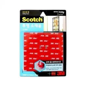 고품질 다목적 아클릴폼 스카치 양면테이프 테프 투명소재용 (WD95957)