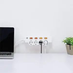 고품질 만능 무타공 강력접착 멀티탭 다용도 CONNECT 걸이 (WD95998)