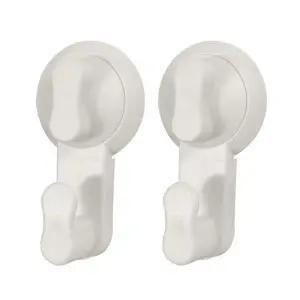 고품질 욕실 후크행거 주방 LH10 벽부착 무타공 흡착 2중진공 (WD959A1)