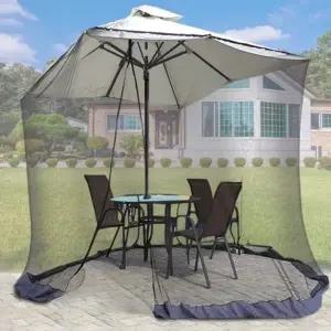 고품질 모기장 대형 캠핑 야외 파라솔 테라스 카페 방충망 편 (WD959D1)