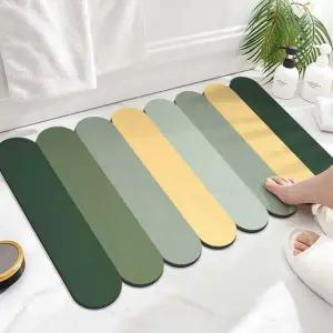 [아트박스]/마전동상회 파스텔 욕실 주방 규조토발매트 미끄럼방지 규조토