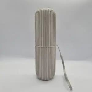 고품질 파스텔 휴대용 칫솔케이스 그레이 (WD98883)