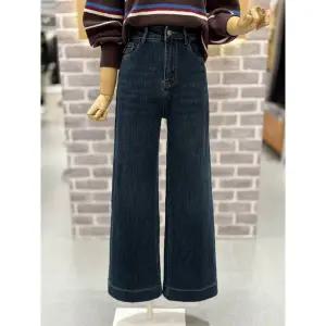 [레코브](신세계 사우스시티)와이드 기모 데님팬츠(LC61EZDP548X)