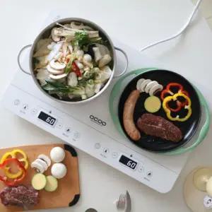 오쿠 프리미엄 2구 인덕션 화이트 OCC-IH2100W