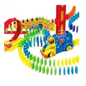 자동 도미노 뽀로로 자동차 트랙 도미노칩