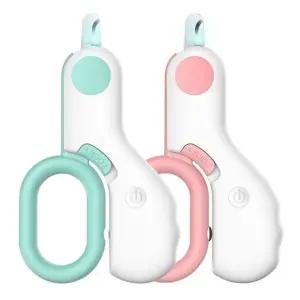 강아지 LED 애견 미용 손톱깎이 발 발톱깎이 관리 깍기 강아지 미용