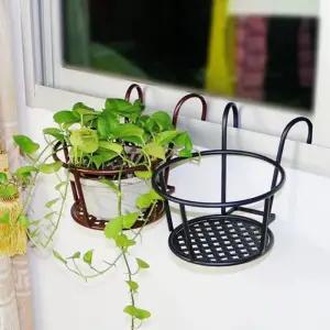 베란다 발코니 난간 화분 걸이대 창틀 배란다 철제 화분걸이