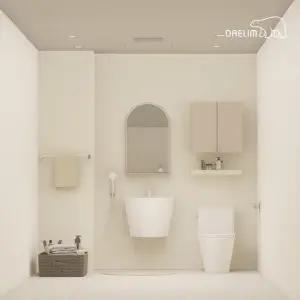 오트뮬리 디자인장 소형욕실 리모델링