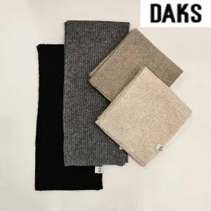 [대구백화점] [닥스]캐시미어 혼방 골지 니트 머플러(FKI508I)