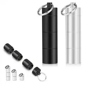 휴대용 3단 알약 자동차키링 차키키링 열쇠고리