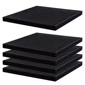 방진 고무판 20T 층간 소음 진동 방지 5개 세트 30x30cm