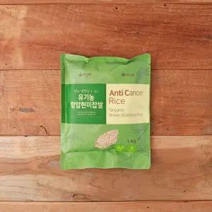 자연드림 유기농 현미찹쌀 1kg