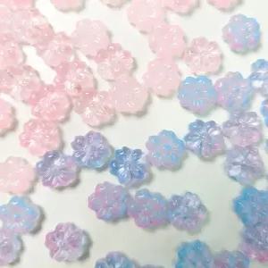 [리꾸리꾸] 키링부자재 키링만들기 악세사리 부자재 스프링 플라워