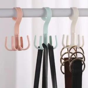 소품 다용도 넥타이걸이 벨트걸이 후크걸이 회전식 (WD94C52)