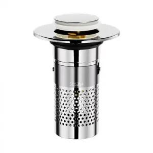 싸더라 304스텐 세면대 팝업마개 막힘방지 2중필터 배수구 덮개 배수트랩 클린캡 머리카락 필터망