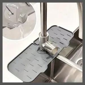 싸더라 실리콘 싱크대 물막이 배수패드 물튀김방지패드