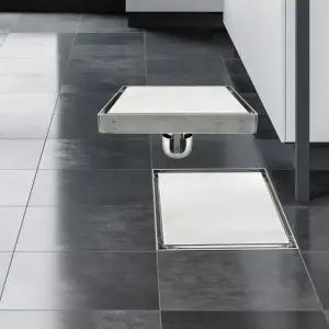 HLBATH 타일 유가 스텐레스 타일삽입형유가 스텐육가 150(50mm)