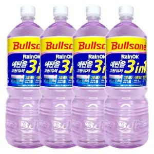 [불스원] 레인OK 에탄올 코팅워셔 1.8L X 4개