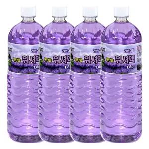 산도깨비 에탄올 워셔액 라벤더향 1.8L X 4개
