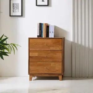 퍼스웰 그린 600 멀바우원목 LPM 3단서랍장(GB_013)