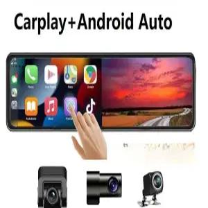 스마트룸미러 3채널 블랙박스 카플레이 안드로이드 백미러 듀얼렌즈 미포함 녹화 표준