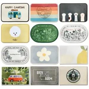 DAYA 감성 발매트 욕실 주방 화장실 발매트 현관 러그 23종