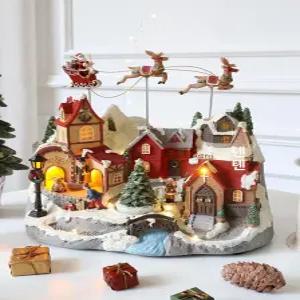 온베리스 크리스마스오르골 무드등 오르골 소품 장식